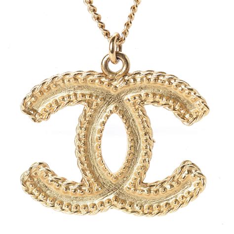 chanel big cc necklace|Chanel necklace online shop.